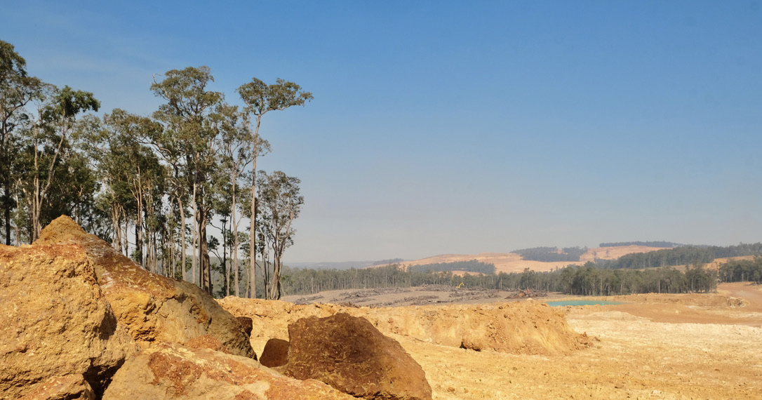 Huntly mine_1200x630 Forests cleared for Alcoa bauxite mine